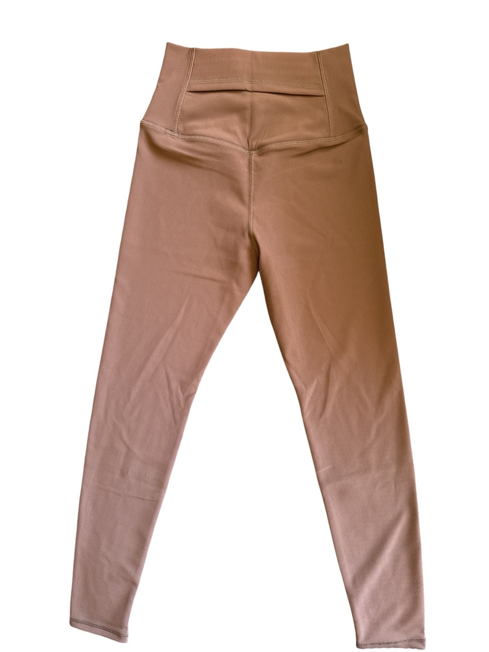 Brown High-Waist Leggings, size M